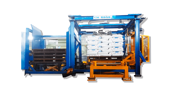 ROBOT XẾP HÀNG LÊN PALLET | BỐC XẾP HÀNG LÊN PALLET TỰ ĐỘNG